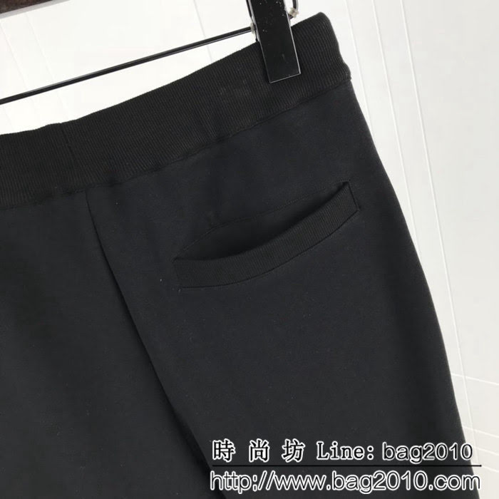 DＧ杜嘉班納 18秋冬新款 刺繡毛巾布logo 男款衛褲 ydi1130